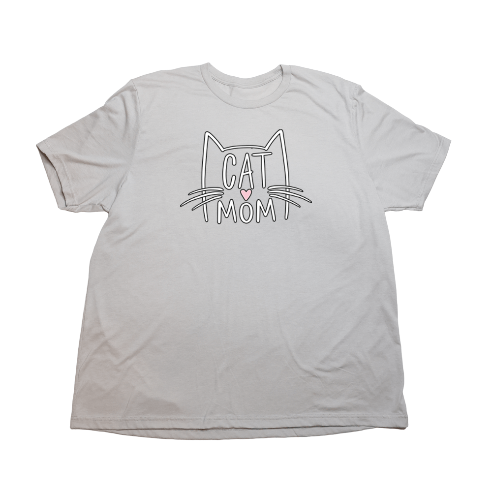 Cat Mom Giant Shirt - Cool Gray - Giant Hoodies