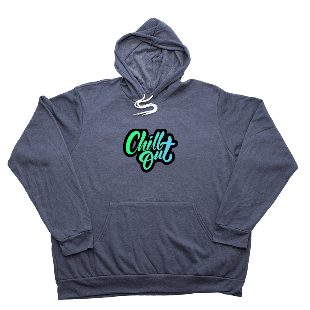 Chill Out Giant Hoodie - Heather Navy - Giant Hoodies
