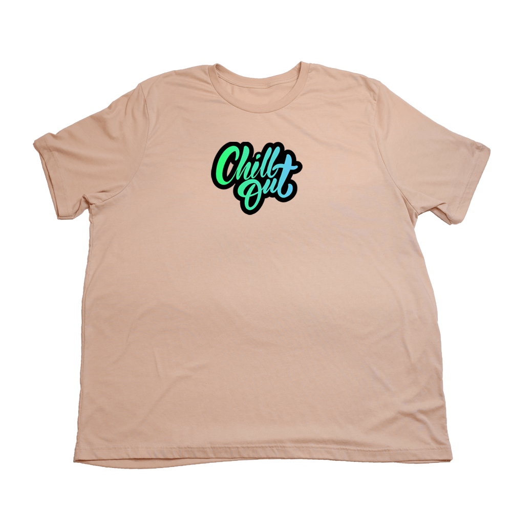 Chill Out Giant Shirt - Heather Peach - Giant Hoodies