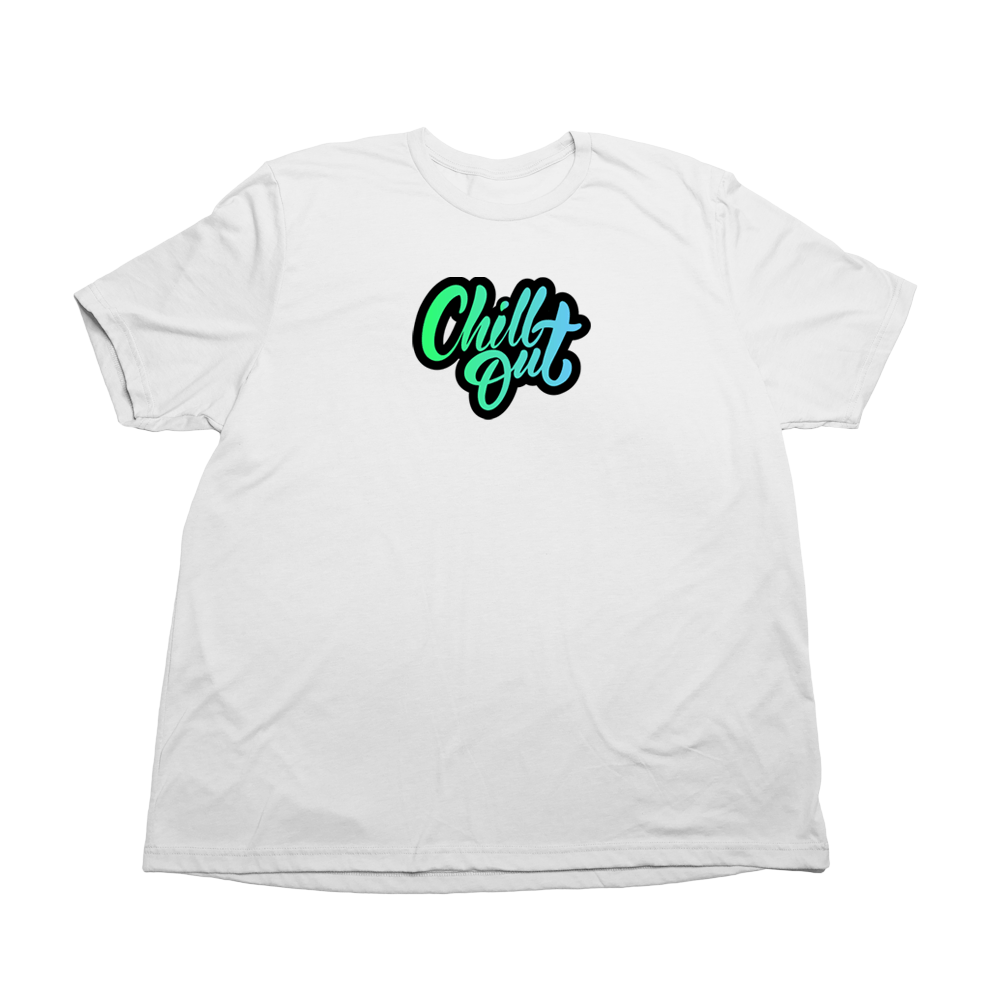 Chill Out Giant Shirt - Solid White - Giant Hoodies