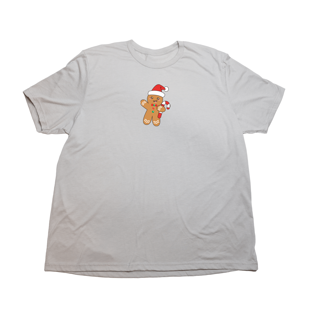Cool Gray Gingerbread Man Giant Shirt