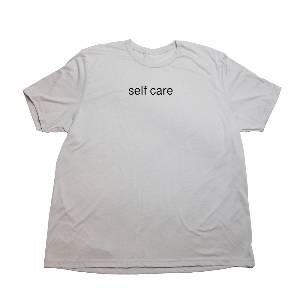 Cool Gray Self Care Giant Shirt