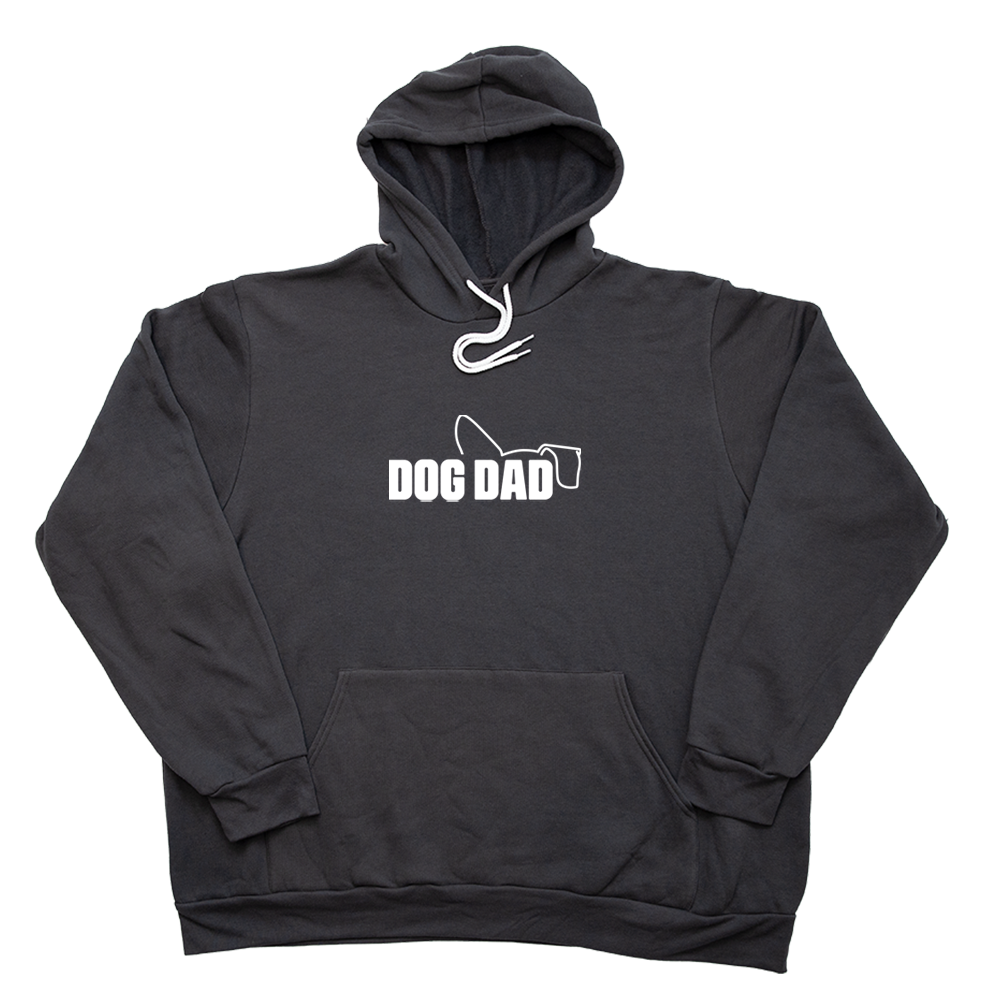 Dark Gray Dog Dad Giant Hoodie
