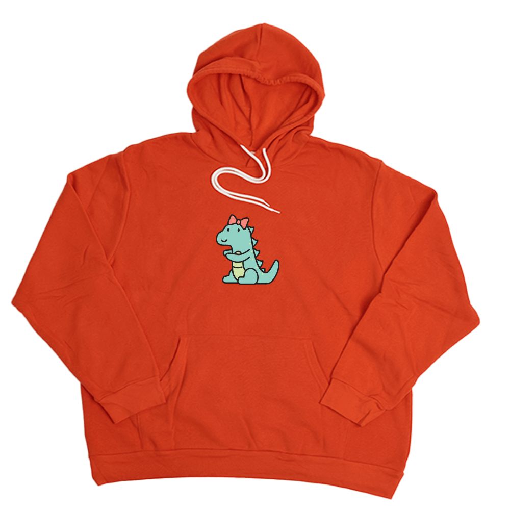 Dino Dani Giant Hoodie - Poppy - Giant Hoodies