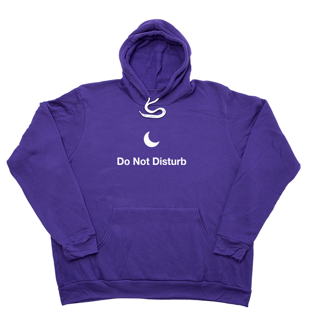Do Not Disturb Giant Hoodie - Purple - Giant Hoodies