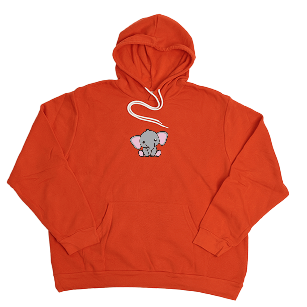 Elephant Giant Hoodie - Poppy - Giant Hoodies