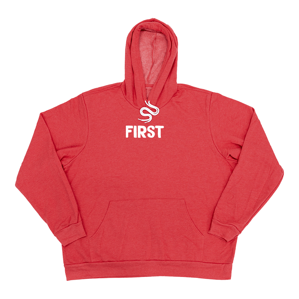 First Giant Hoodie - Heather Red - Giant Hoodies