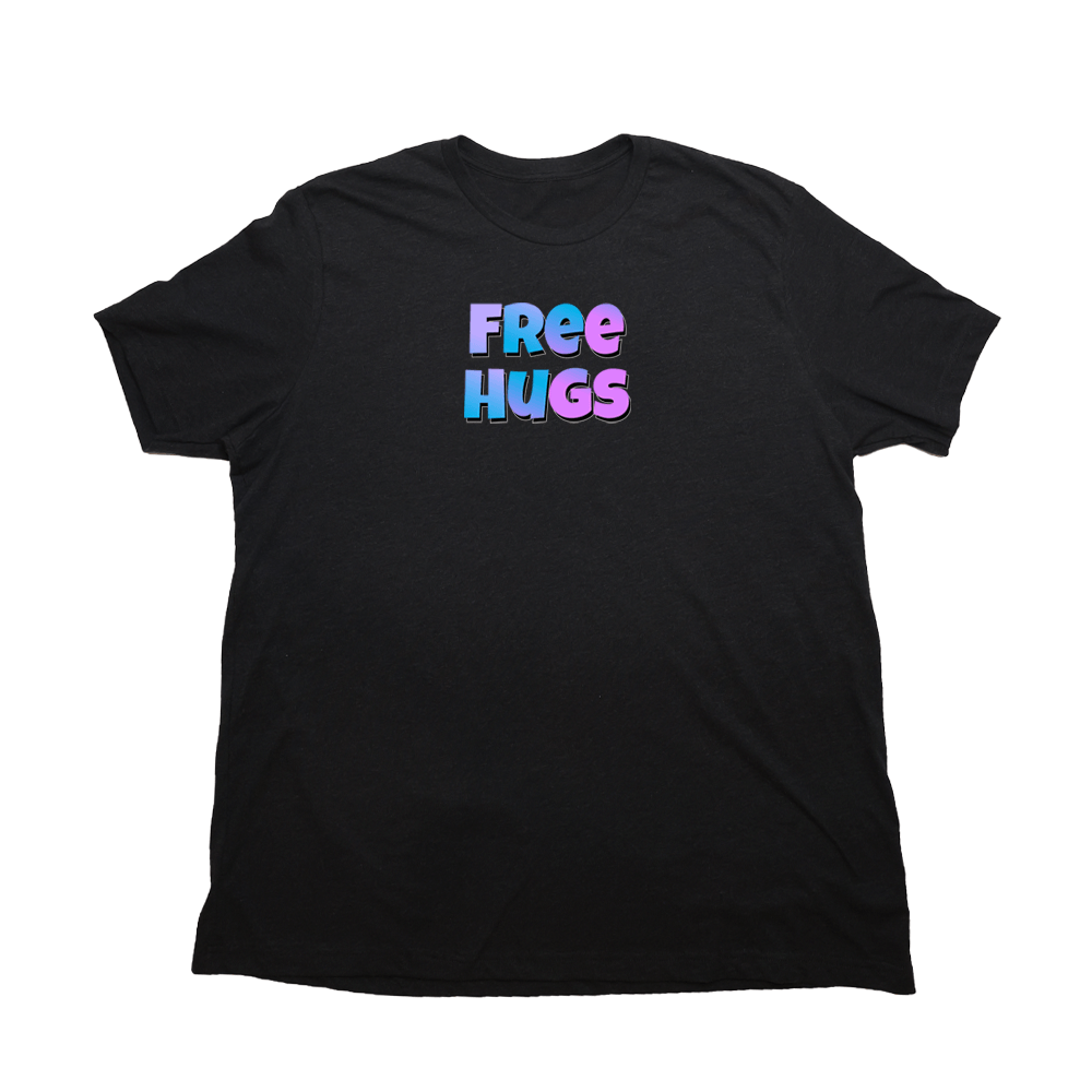 Free Hugs Giant Shirt - Heather Black - Giant Hoodies