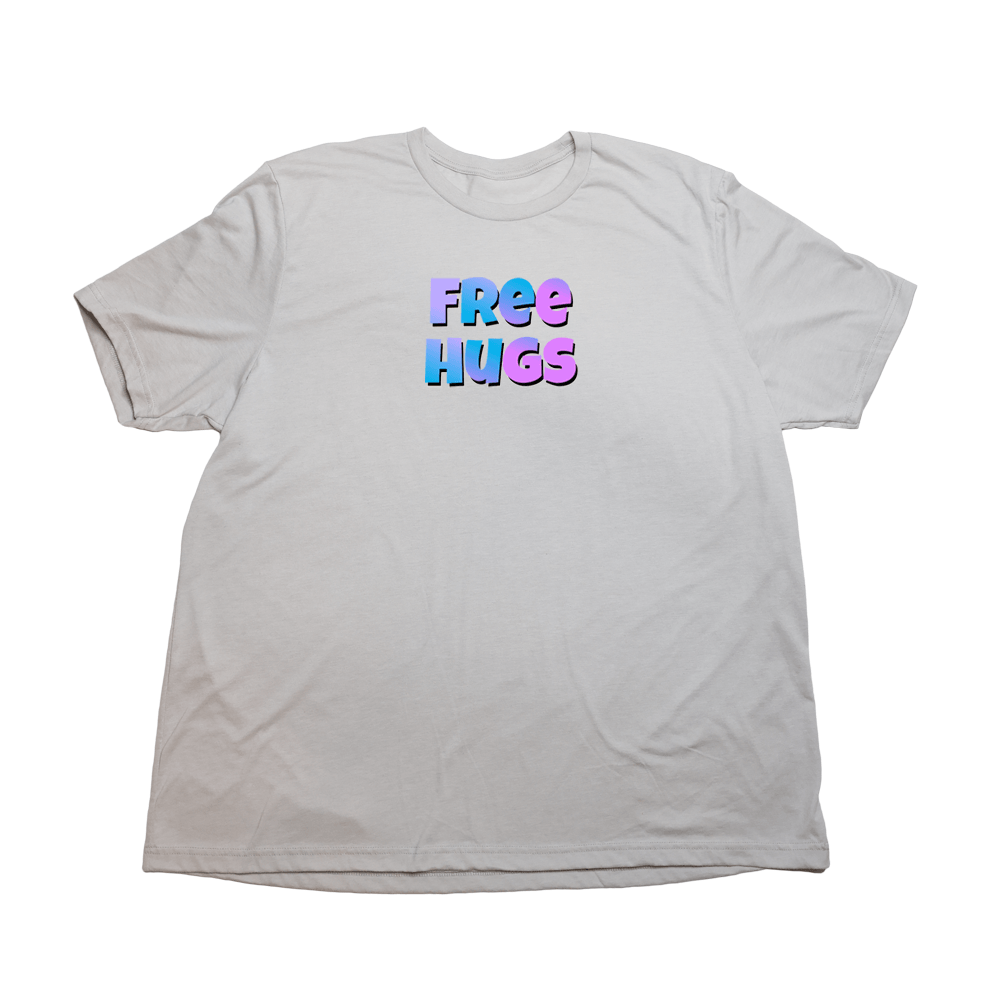 Free Hugs Giant Shirt - Cool Gray - Giant Hoodies