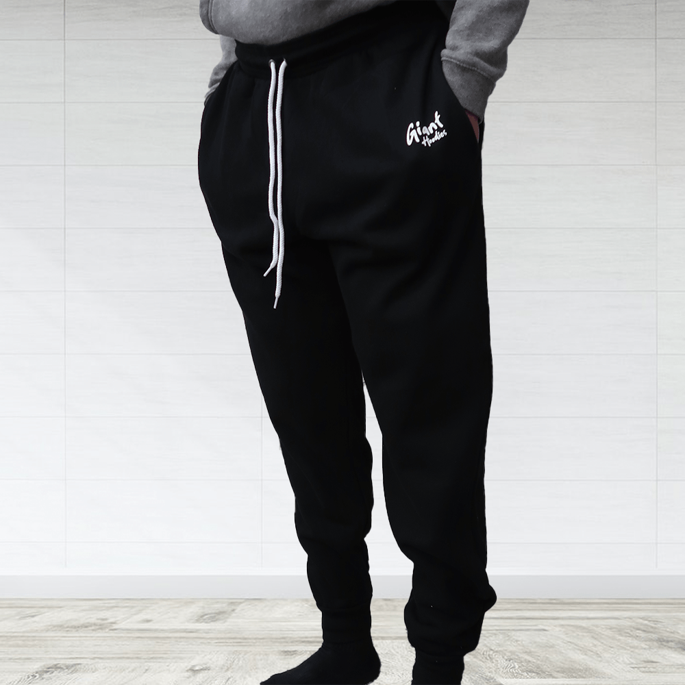 GiantHoodies Joggers - Black Small