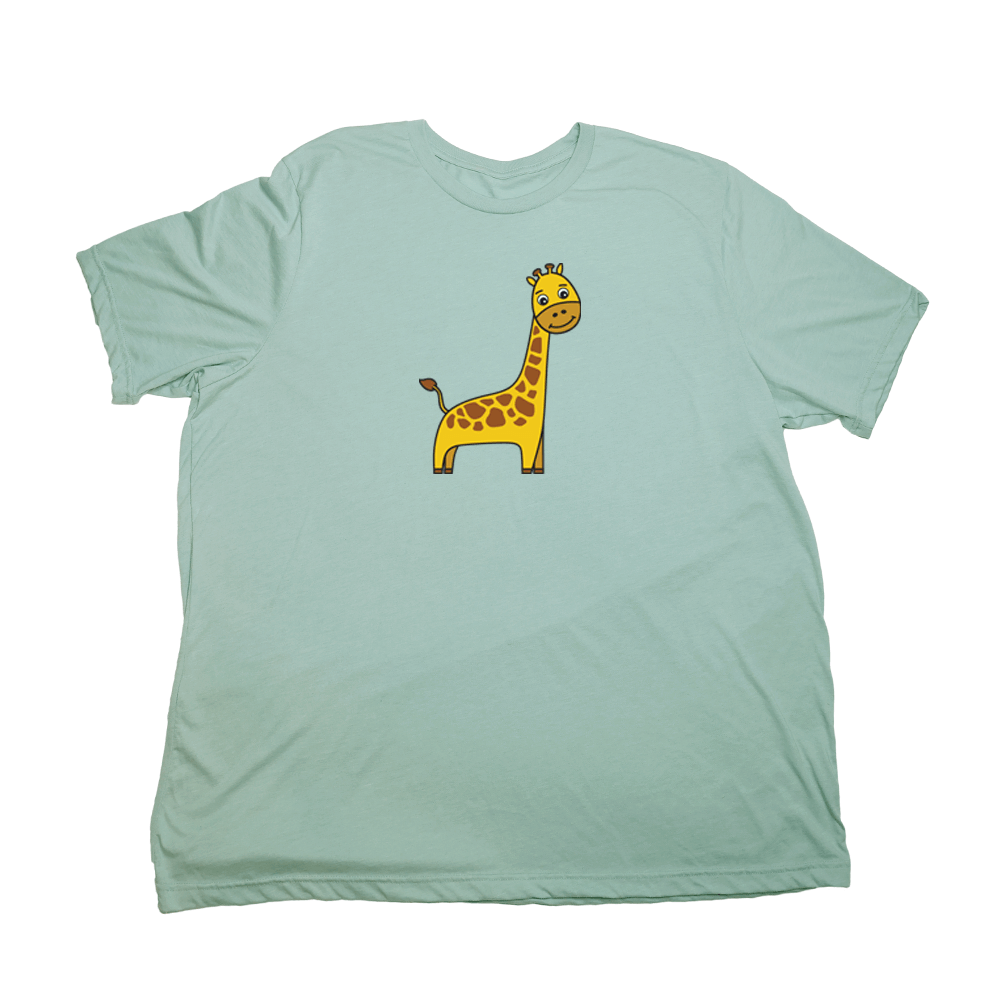 Giraffe Giant Shirt - Pastel Green - Giant Hoodies