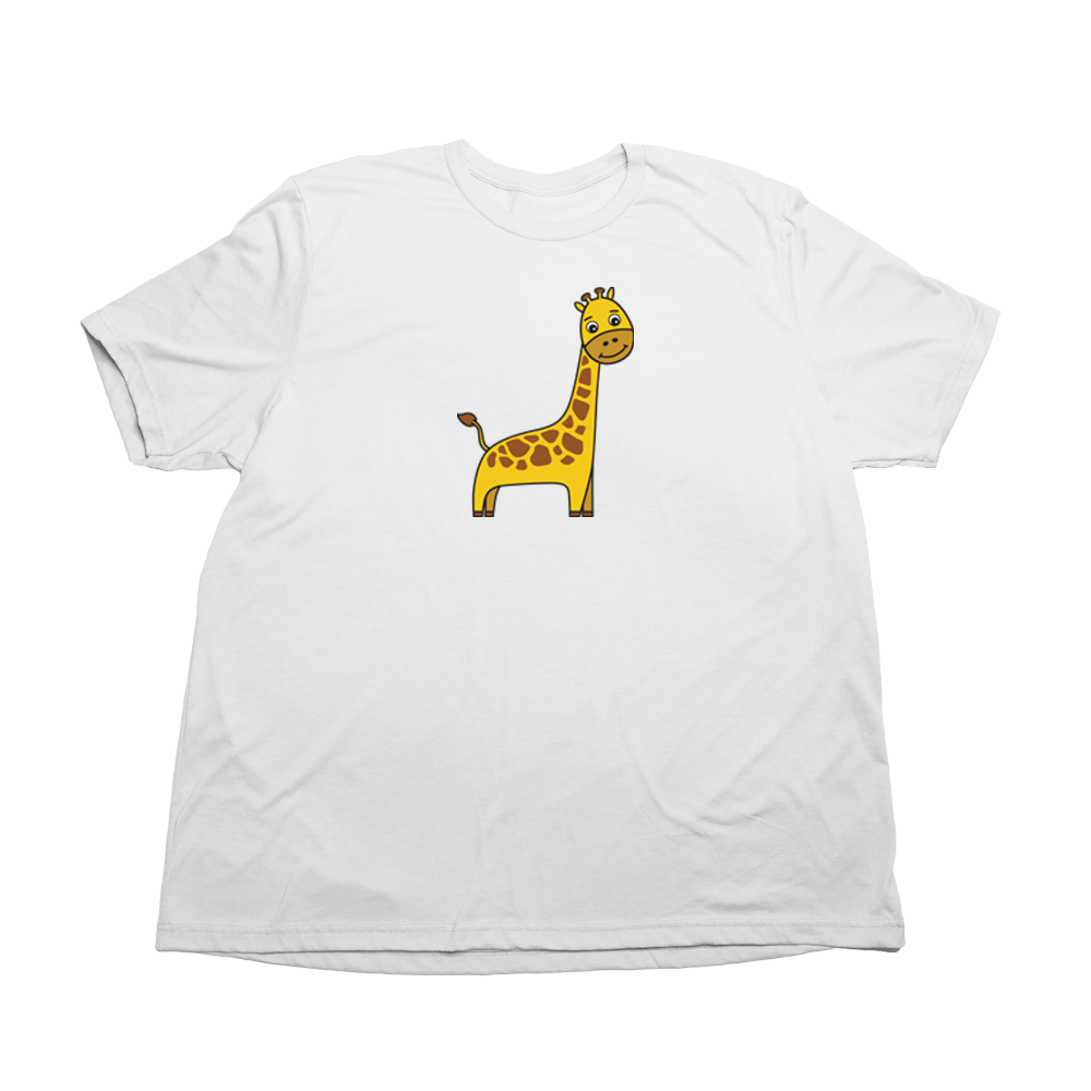 Giraffe Giant Shirt - Solid White - Giant Hoodies