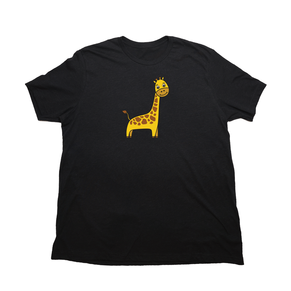 Giraffe Giant Shirt - Heather Black - Giant Hoodies
