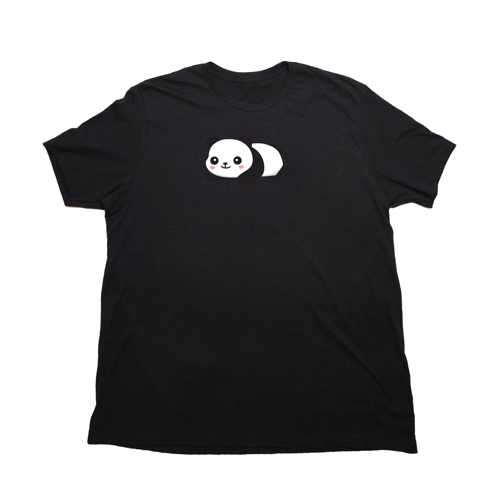 Heather Black Baby Panda Giant Shirt