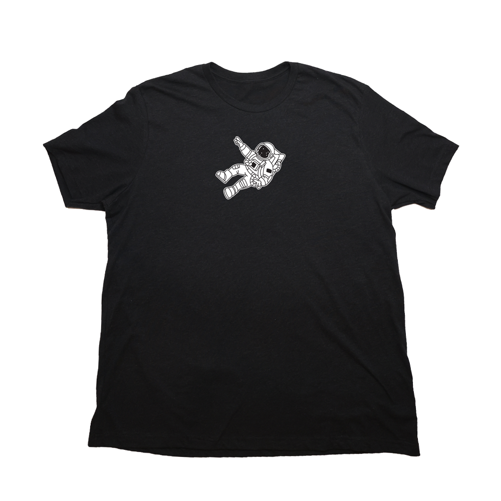 Heather Black Falling Astronaut Giant Shirt