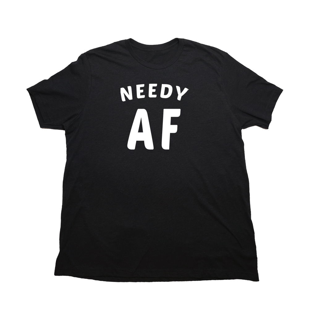 Heather Black Needy Af Giant Shirt