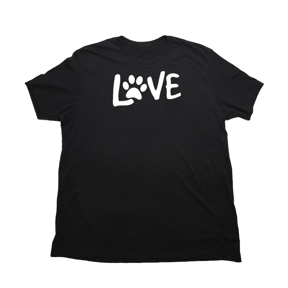 Heather Black Puppy Love Giant Shirt