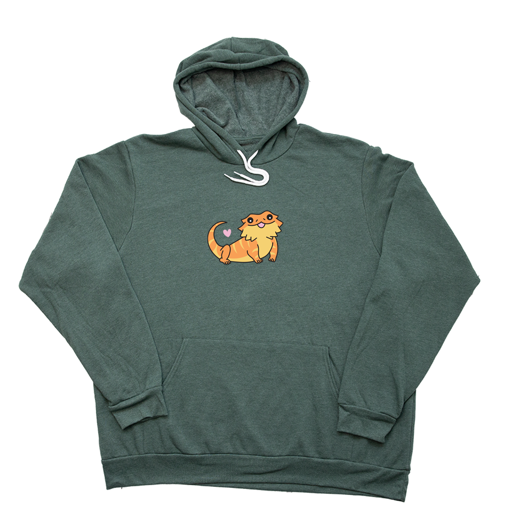 Heather Forest Bearded Dragon Giant Hoodie