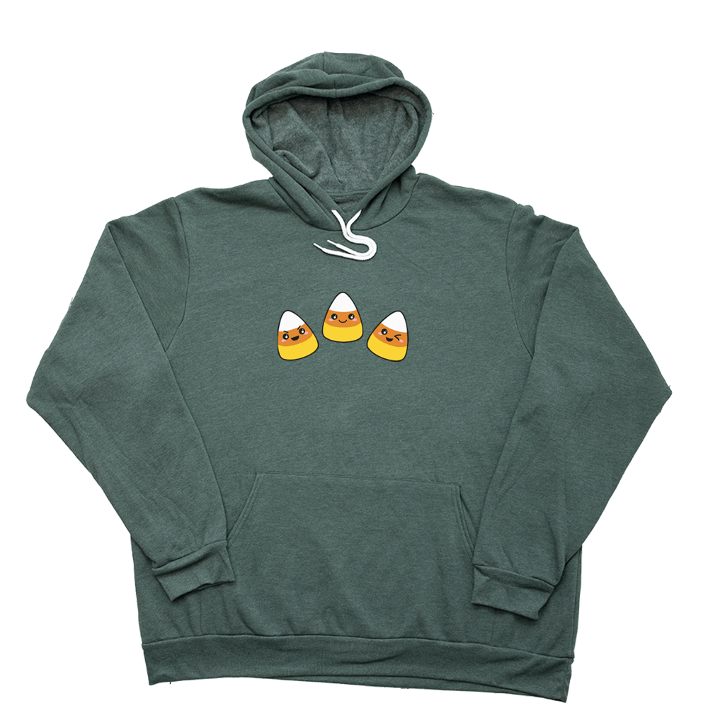 Heather Forest Candy Corn Giant Hoodie