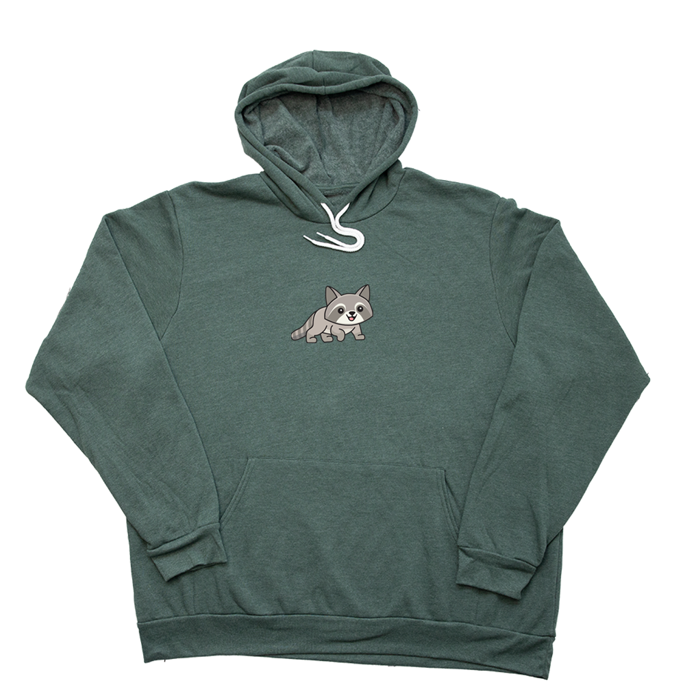 Heather Forest Racoon Giant Hoodie