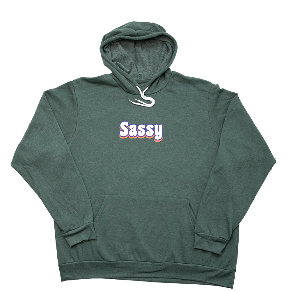 Heather Forest Sassy Giant Hoodie