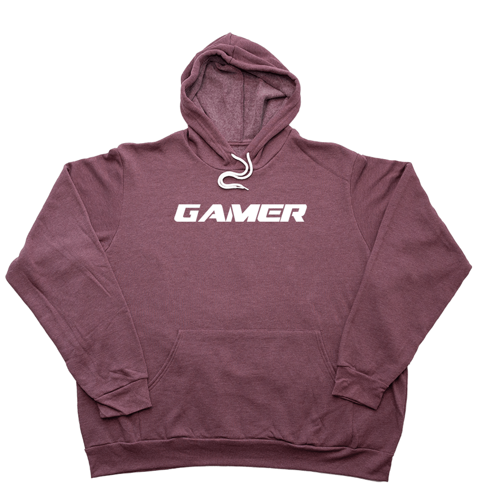 Heather Maroon Gamer Giant Hoodie