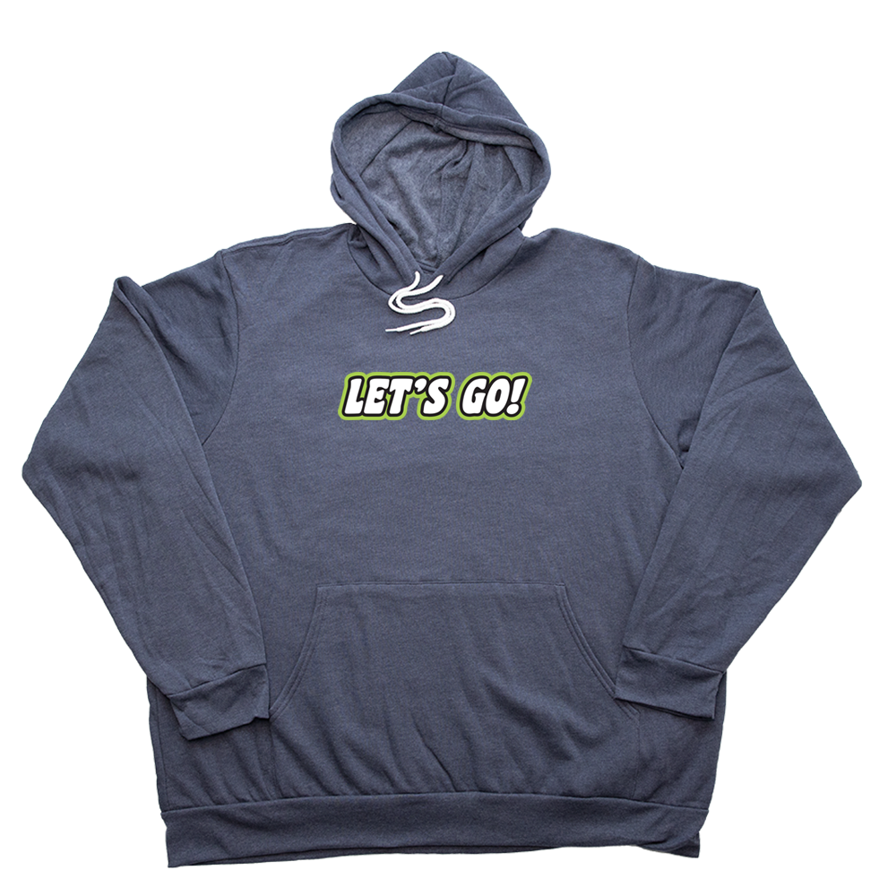 Heather Navy Lets Go Giant Hoodie