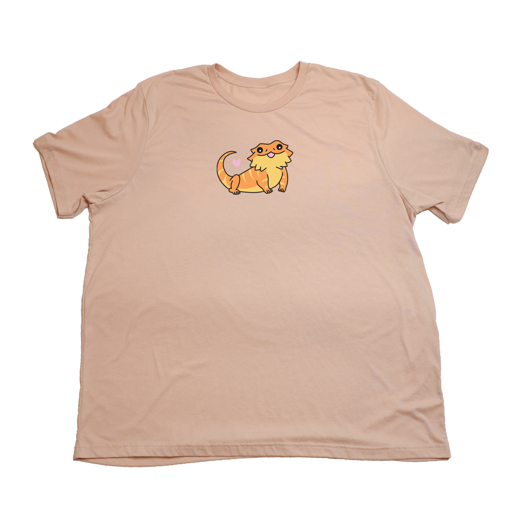 Heather Peach Bearded Dragon Giant Shirt