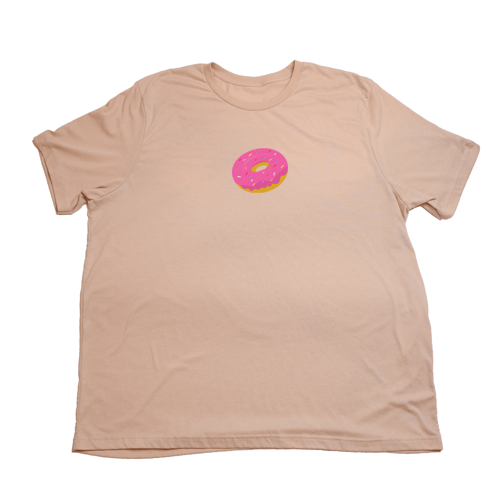 Heather Peach Donut Giant Shirt