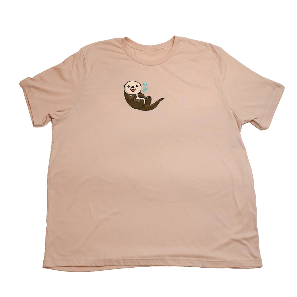 Heather Peach Otter Giant Shirt
