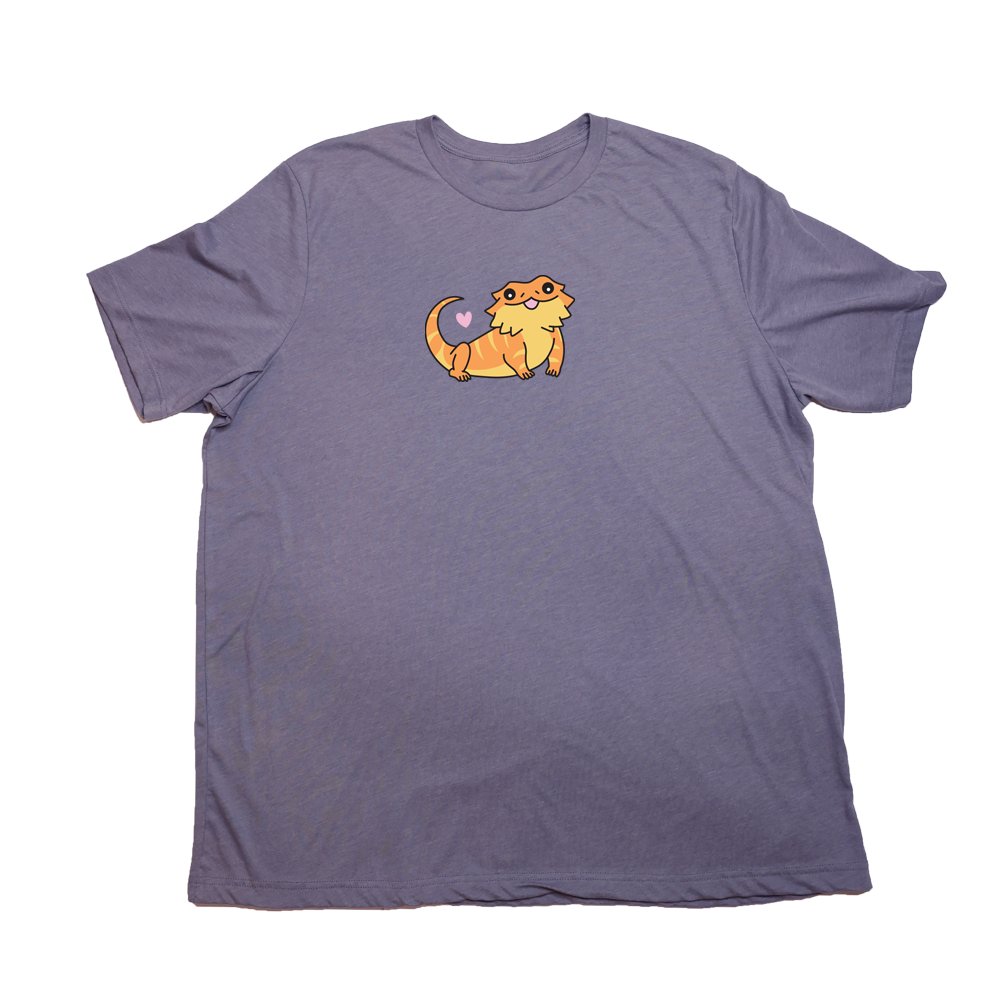 Heather Purple Bearded Dragon Giant Shirt
