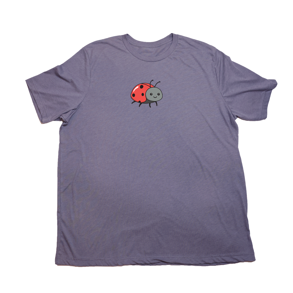 Heather Purple Ladybug Giant Shirt