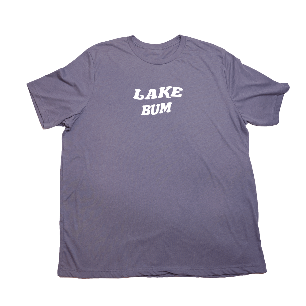 Heather Purple Lake Bum Giant Shirt