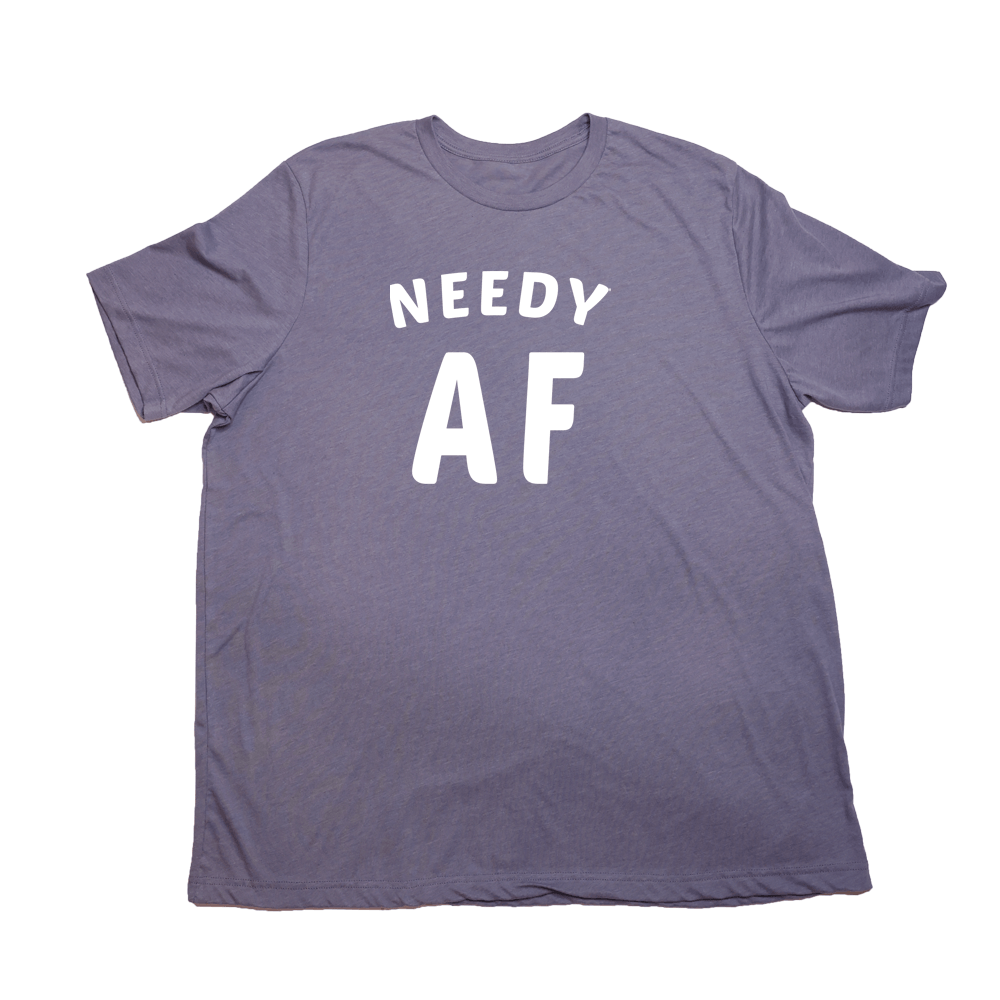 Heather Purple Needy Af Giant Shirt