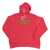 Heather Red No Grinches Allowed Giant Hoodie