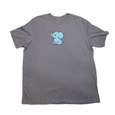 Heather Storm Blue Elephant Giant Shirt