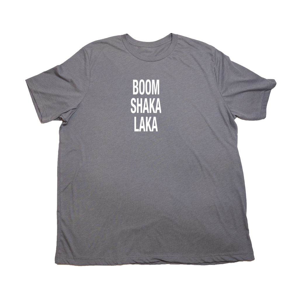 Heather Storm Boom Shaka Laka Giant Shirt