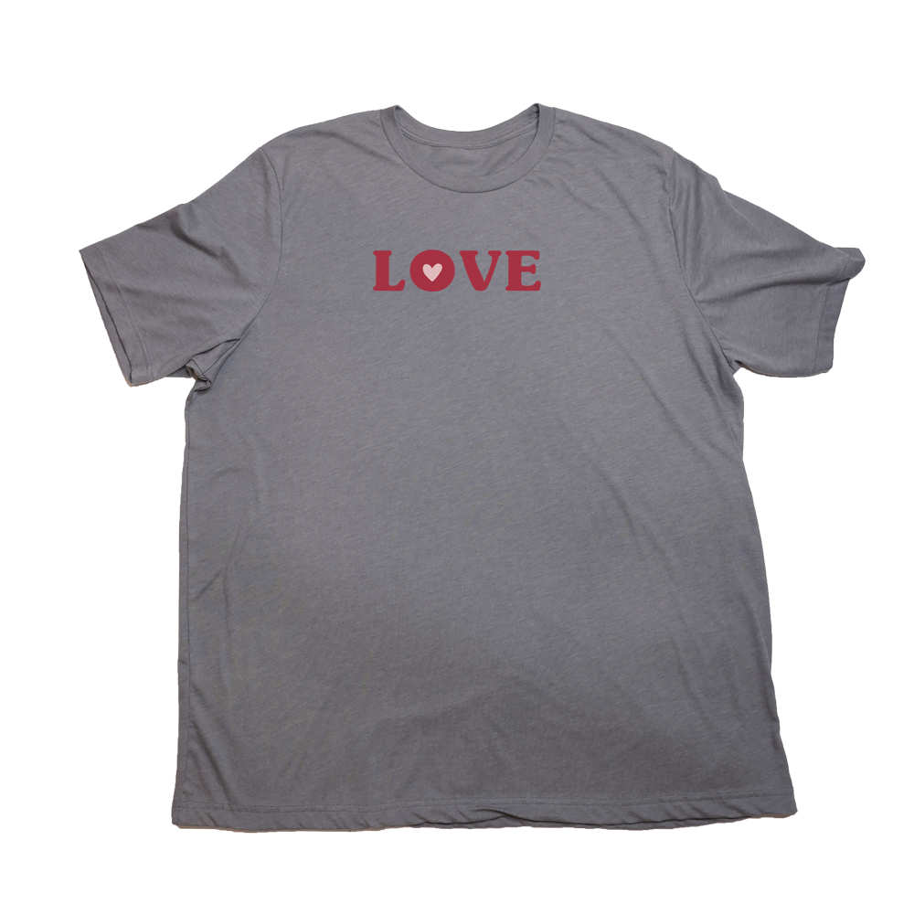 Heather Storm Red Love Giant Shirt