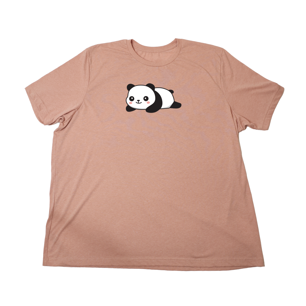 Heather Sunset Baby Panda Giant Shirt