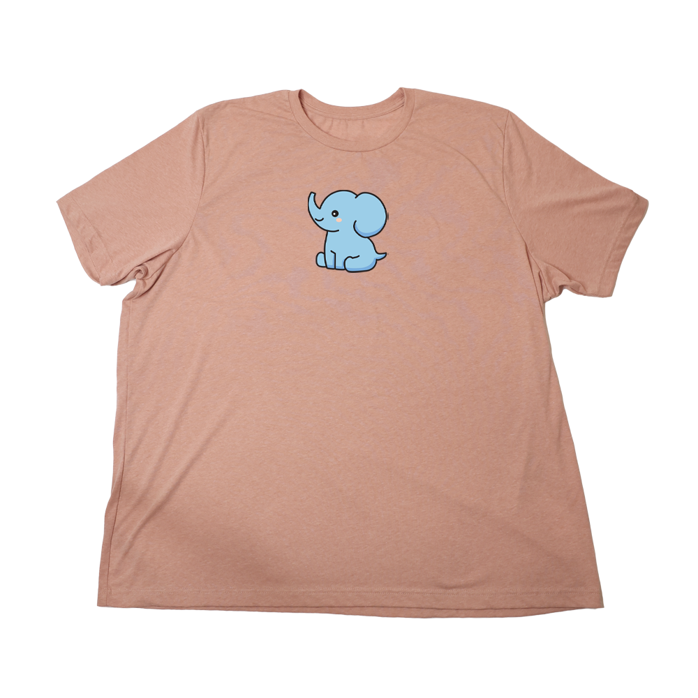 Heather Sunset Blue Elephant Giant Shirt