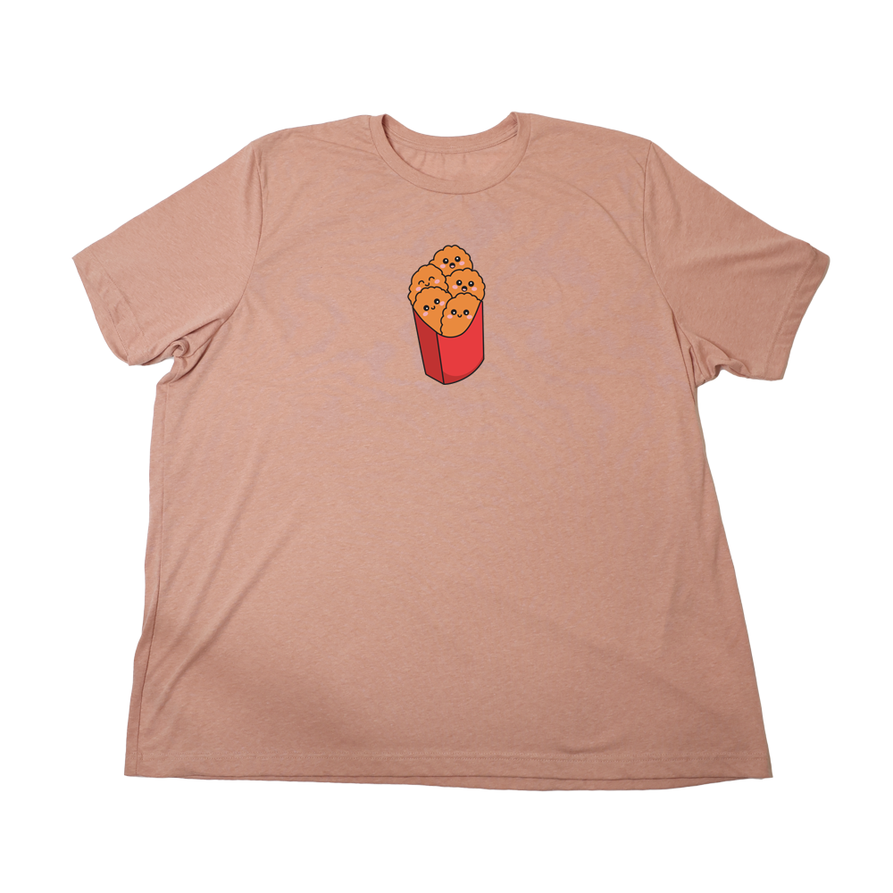 Heather Sunset Chicken Nuggets Giant Shirt