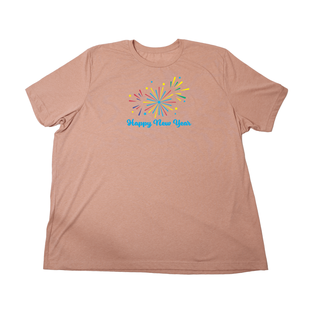 Heather Sunset Happy New Year Giant Shirt