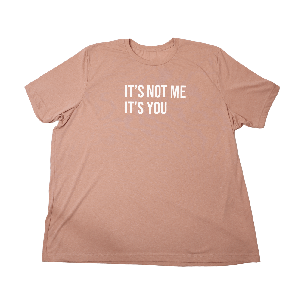 Its Not Me Its You Giant Shirt