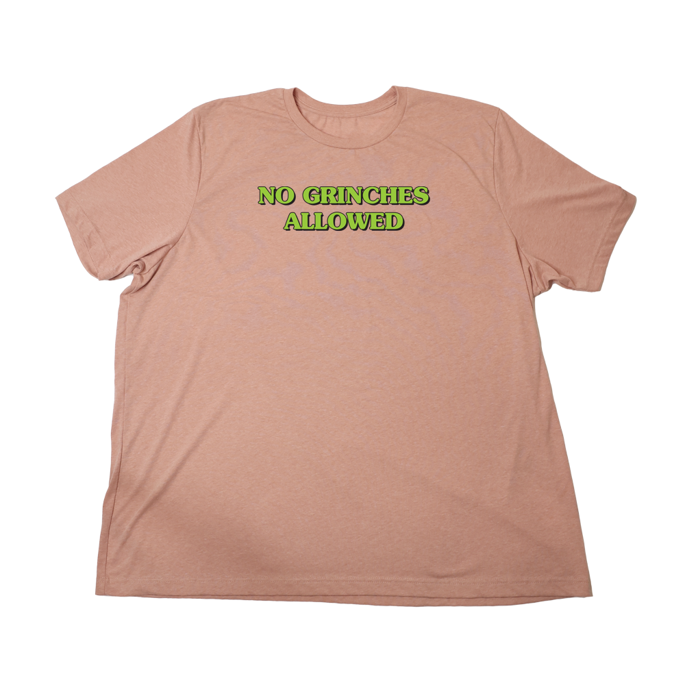 Heather Sunset No Grinches Allowed Giant Shirt