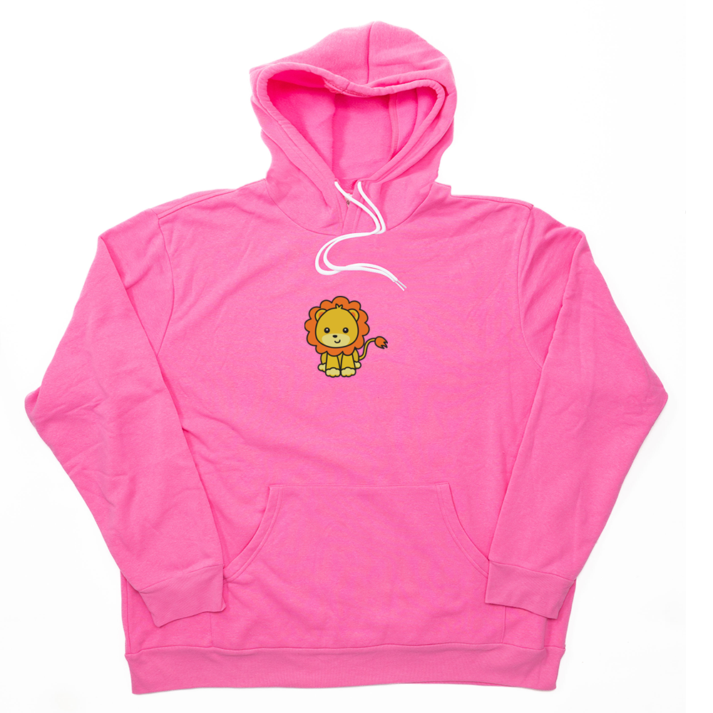 Hot Pink Lion Giant Hoodie