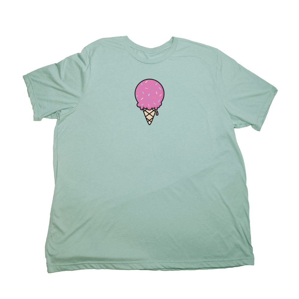 Ice Cream Cone Giant Shirt - Pastel Green - Giant Hoodies