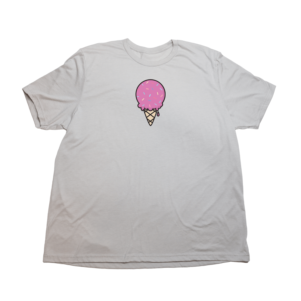 Ice Cream Cone Giant Shirt - Cool Gray - Giant Hoodies