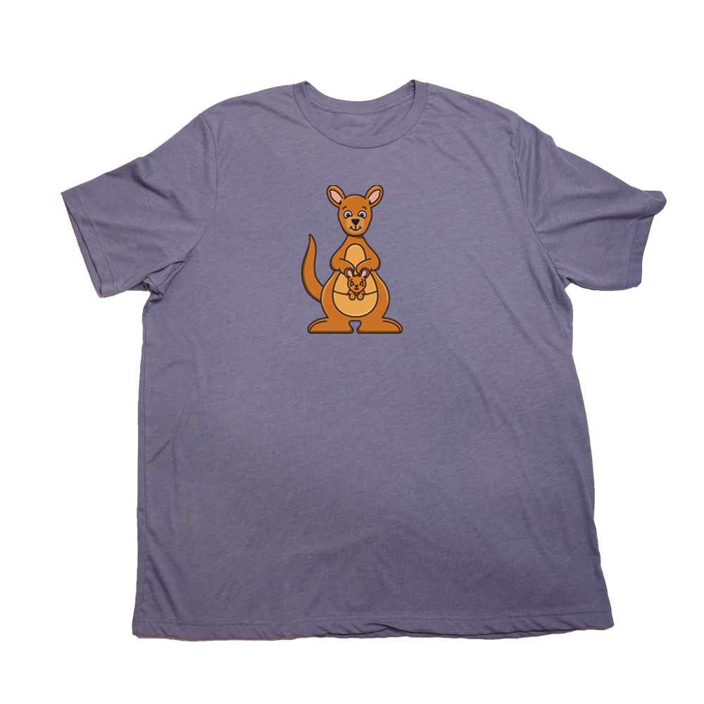 Kangaroo Giant Shirt - Heather Purple - Giant Hoodies