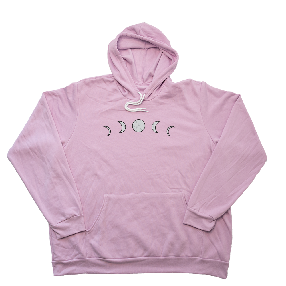 Light Pink Moon Phases Giant Hoodie