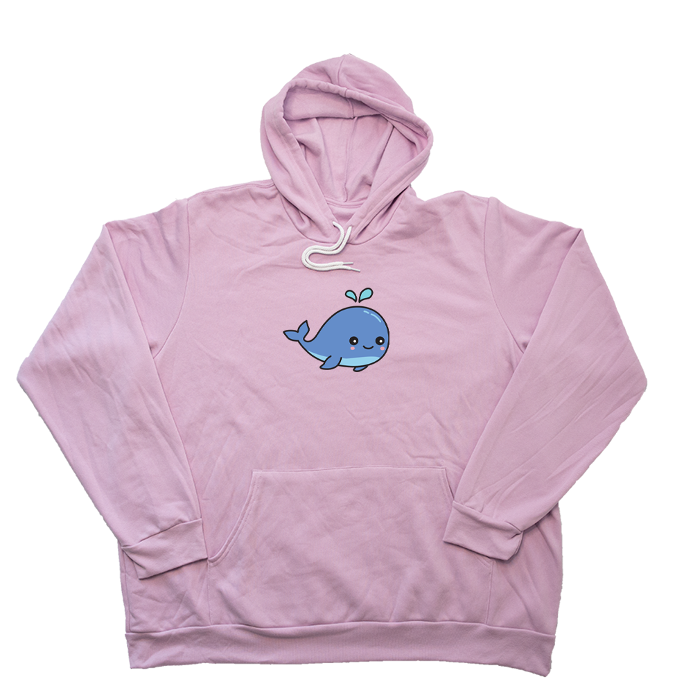 Light Pink Whale Giant Hoodie